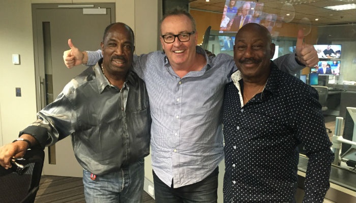 Legendary 70's band Hot Chocolate join Chris in the studio