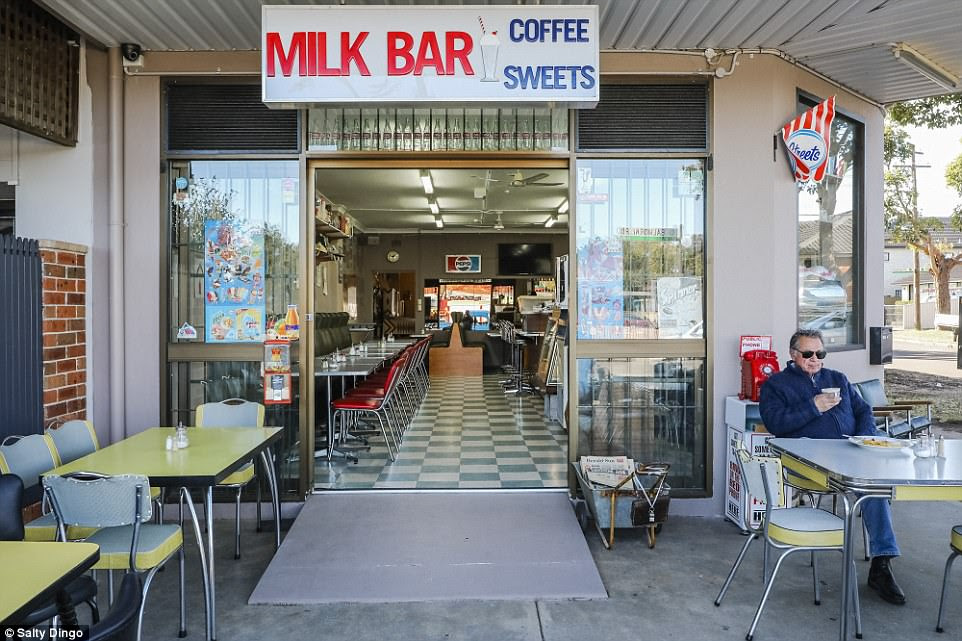 1970s-Style Milk Bar Opens