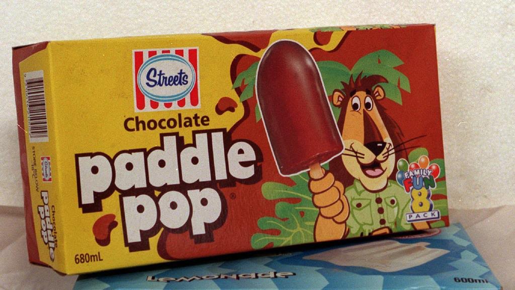 Paddle pop. Paddle Pop Ice Cream.