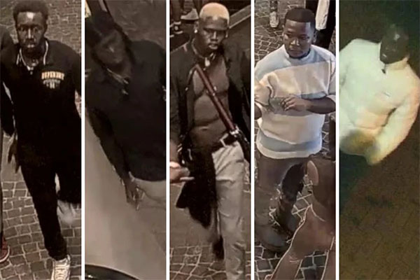 Article image for Police search for six men after Darling Harbour stabbing