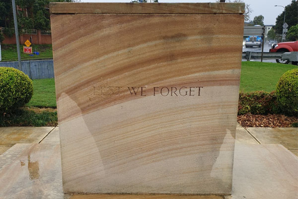 Article image for Police hunt ANZAC memorial vandals