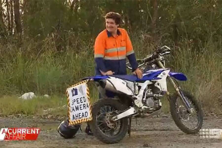 Speed camera crusader: The personal warning sign for Central Coast residents