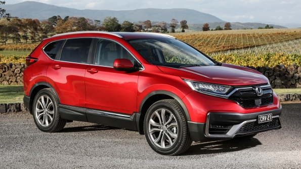 Honda’s fifth generation CR-V mid-size SUV – not the latest but still ...