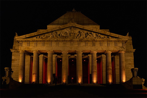 Article image for ‘It’s crazy’: Shrine of Remembrance to be lit up rainbow