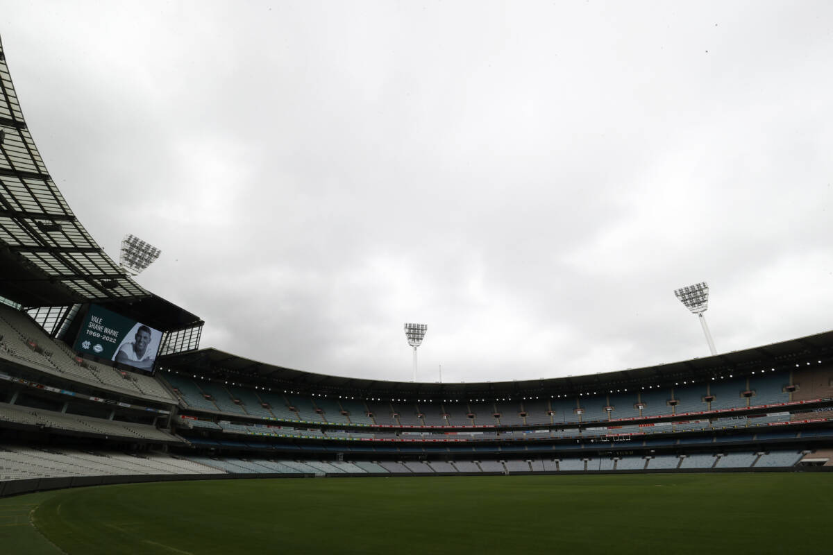 Article image for Disappointing crowd at MCG for final ODI against England