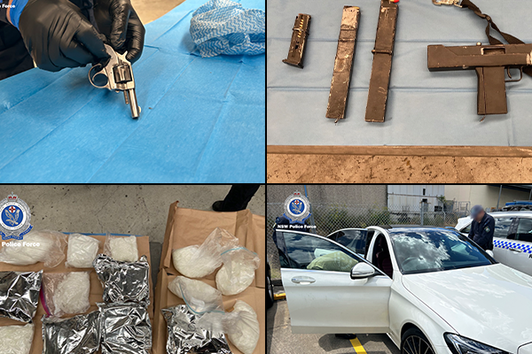 Article image for Police seize drugs, weapons under Strike Force Caste