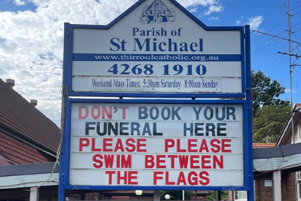 Article image for ‘Don’t book your funeral here’: Priest’s warning after drownings