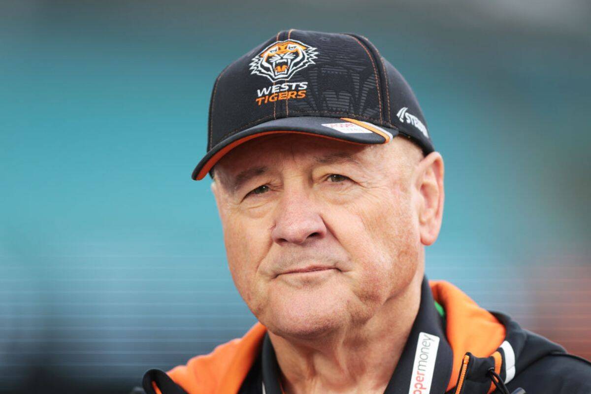 Article image for Wests Tigers head coach Tim Sheens lists timeline for club to bounce up the ladder