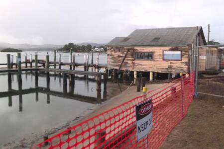 Campaign to save the historic Empire Bay Boat Shed, and how you can help