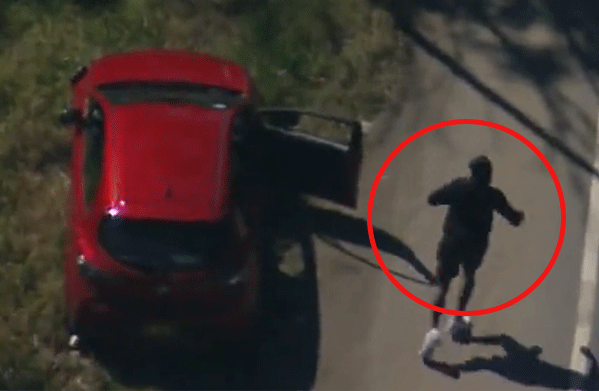 Article image for ‘He’s thrown something!’ Ray’s epic call as wild police chase takes off