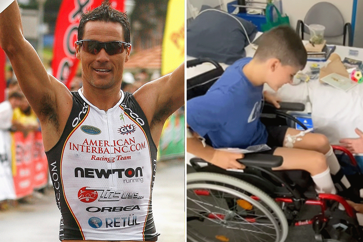 Article image for Aussie triathlon great’s Starlight initiative after son’s life-threatening battle