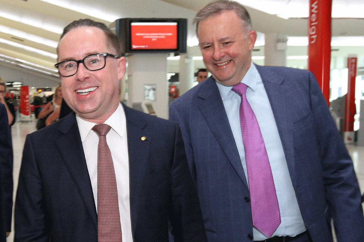 Article image for ‘Very cozy relationship’: Shadow Infrastructure Minister vows to solve Albanese-Qantas drama