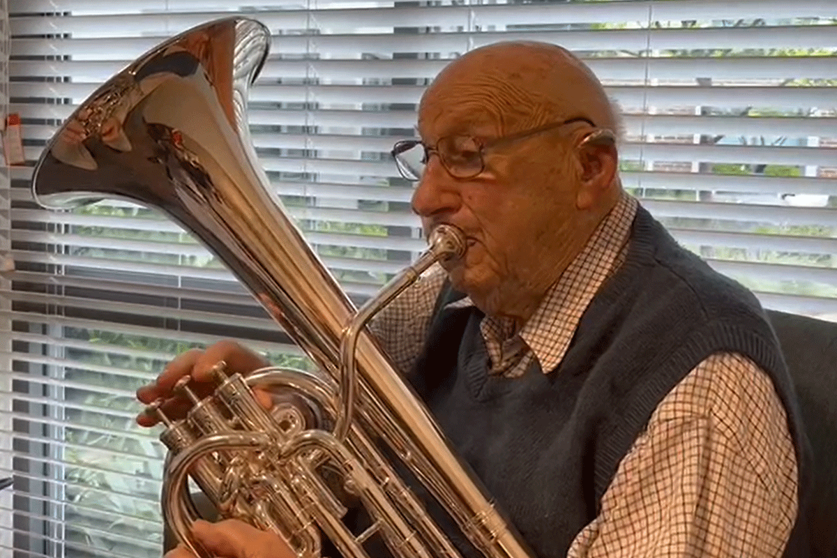 Article image for ‘What a life’: Ben catches up with 100-year-old musician