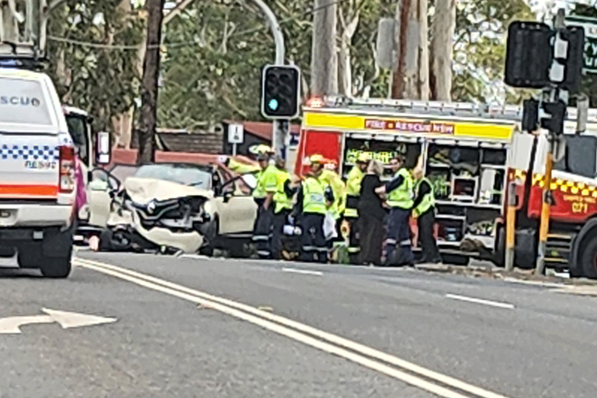 Article image for Emergency crews respond to nasty crash on Castle Hill Road