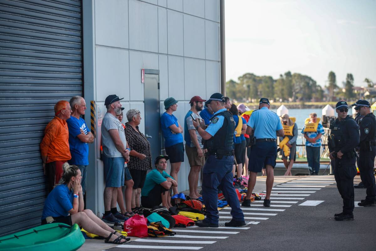 Article image for ‘Chaos’ – More than 100 climate protesters arrested in Newcastle