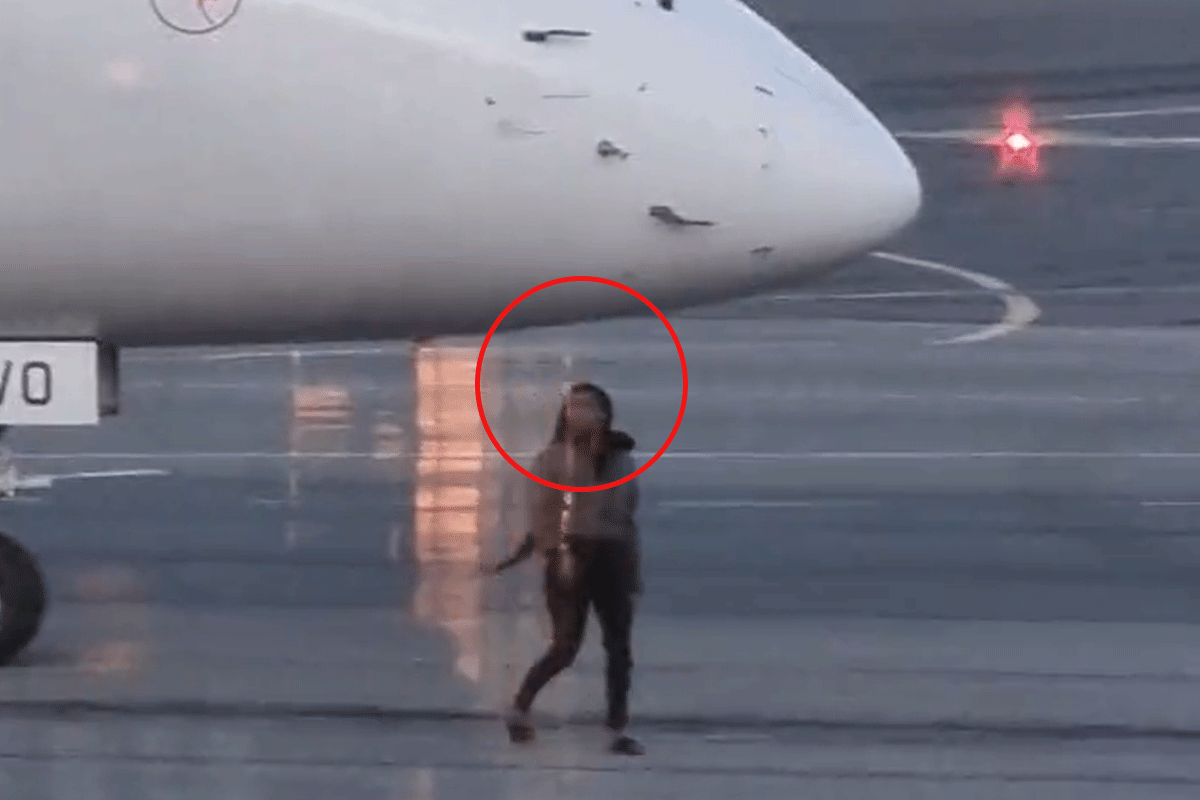 Article image for ‘No one stopped her?’: Ray responds to shock footage at Canberra Airport