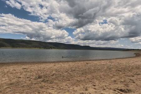 A rocky start: Penrith Beach’s opening day