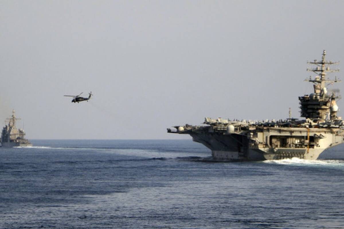 Article image for American warship comes under attack in Middle East