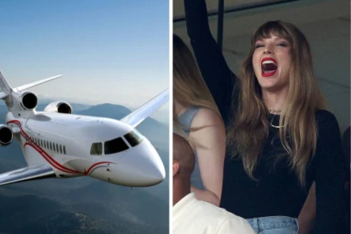 Article image for Taylor Swift’s jet tops celebrity CO2 Emissions
