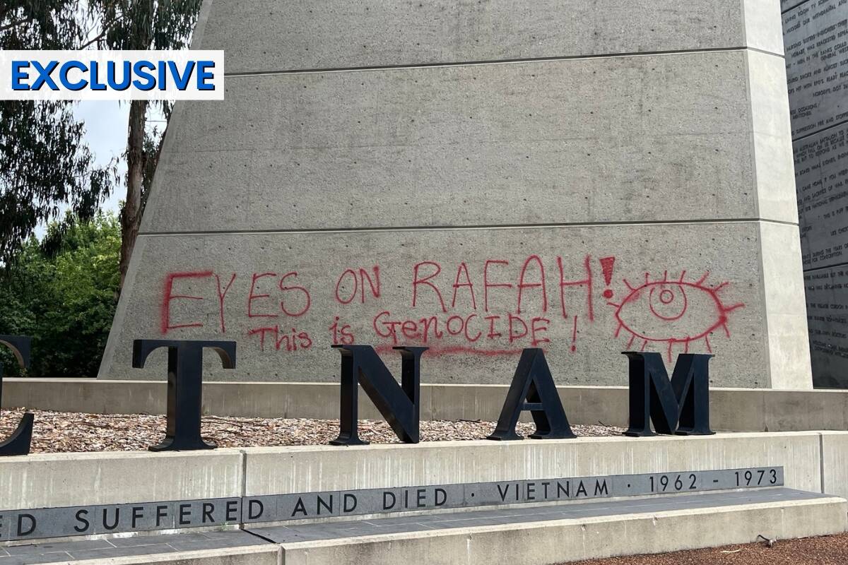 Article image for EXCLUSIVE – Vietnam War memorial vandalised