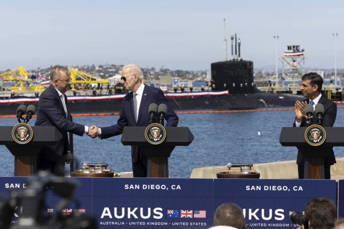 Article image for Uncertainties surround US-Australia submarine deal amid budget discussions