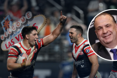 ‘Ignore the knockers’ – Peter V’landys on NRL in America