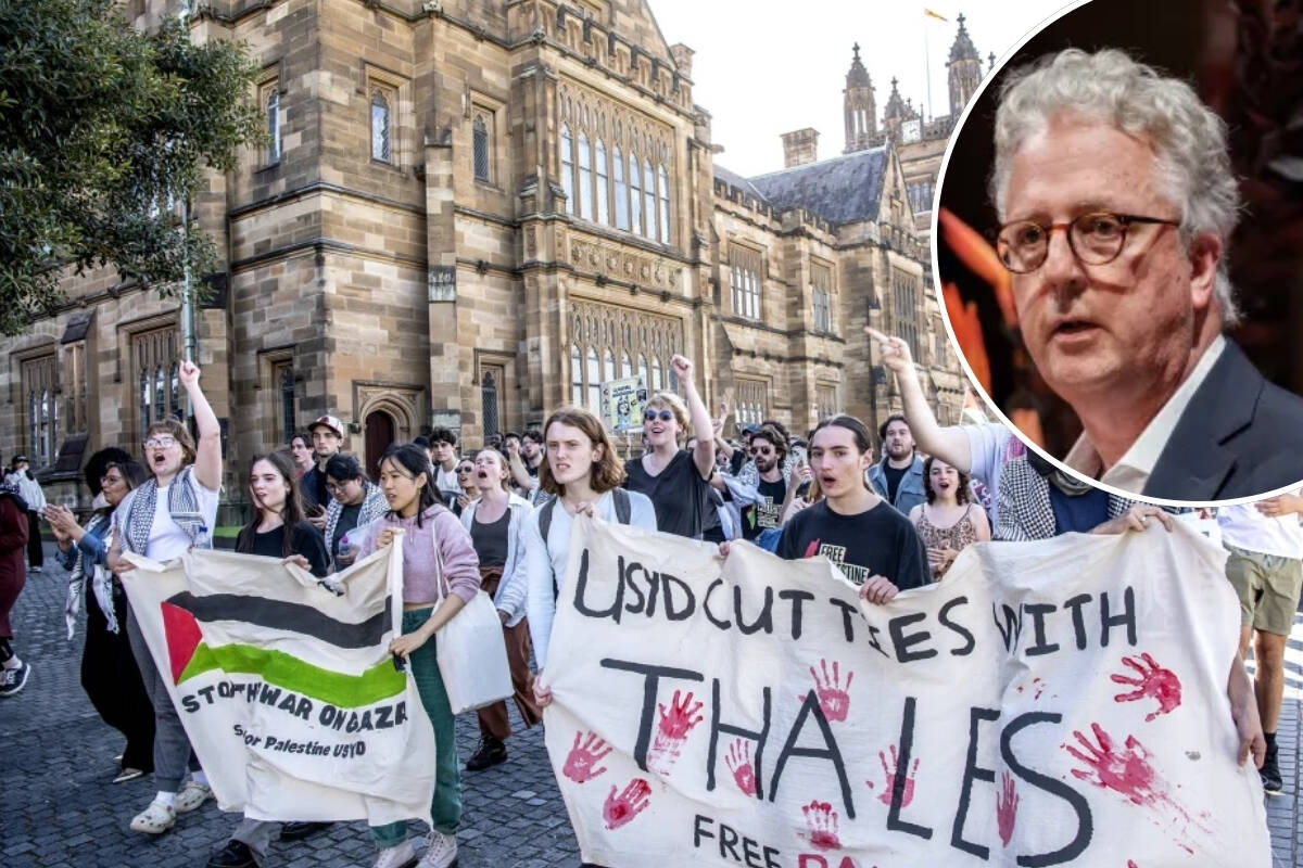 Article image for ‘Sorry’ – Mark Scott apologises for protests at Sydney University