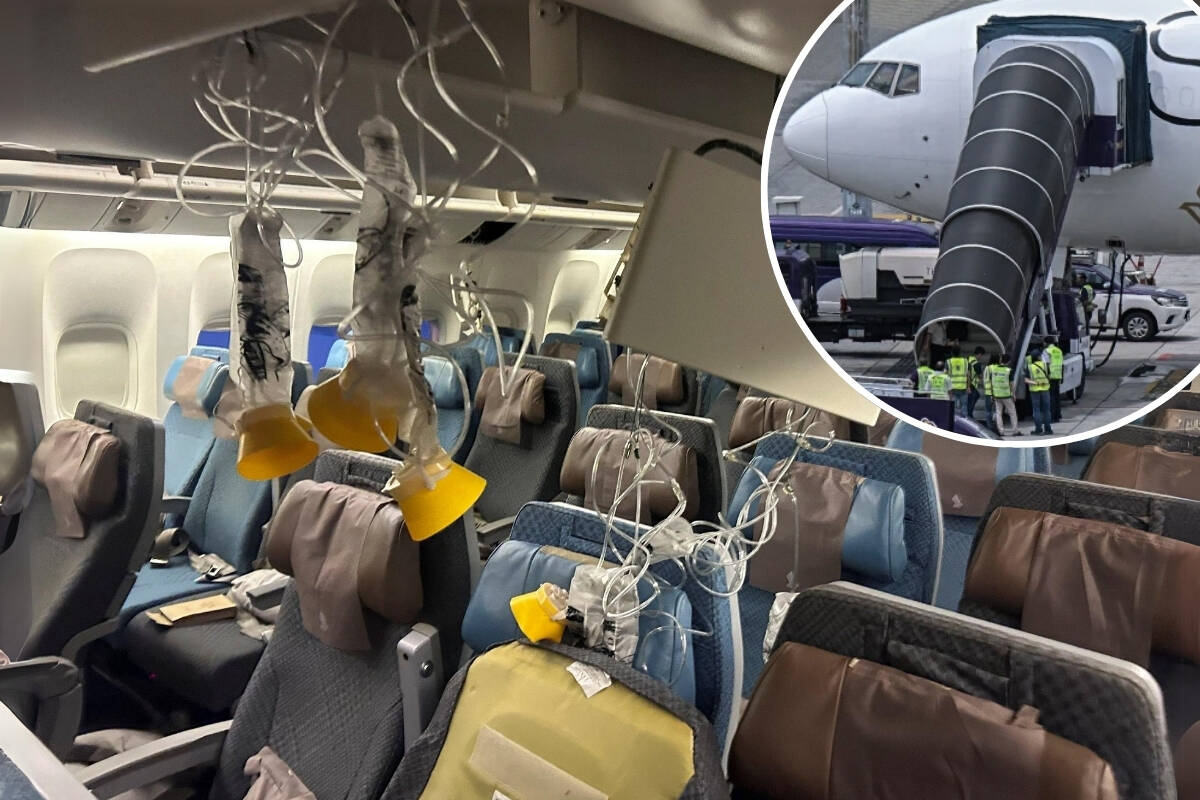 Article image for ‘5 in hospital’ – Dad details horror Singapore Airlines flight