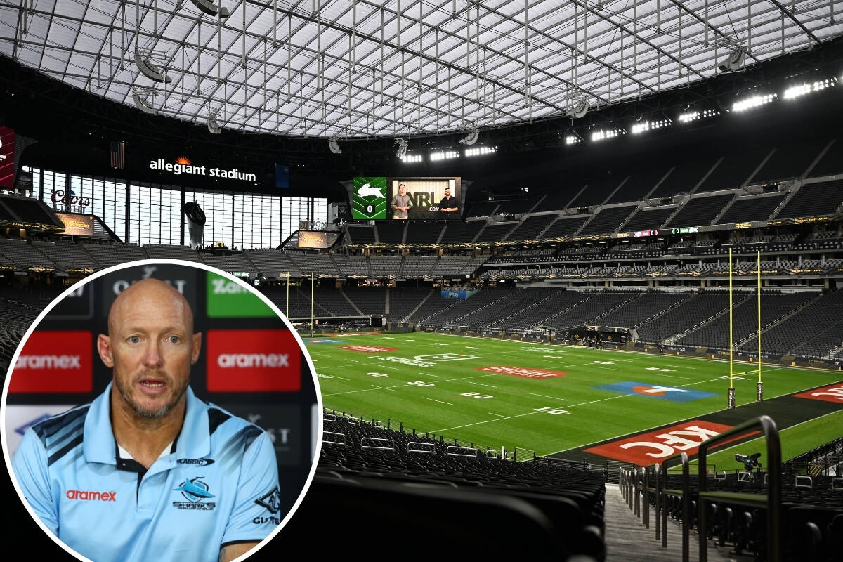 Article image for EXCLUSIVE: ‘Would be an amazing experience’: Sharks coach keen to head to Las Vegas in 2025