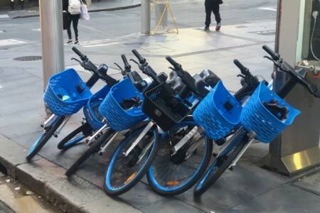 Bike share scheme in the city has become a nightmare