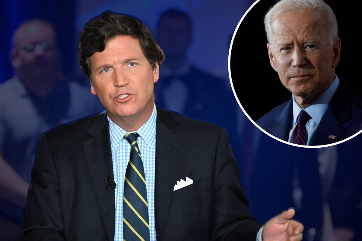 Article image for ‘Deep in dementia’ – Tucker Carlson on Joe Biden