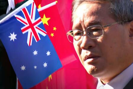 Premier Li Qiang arrives in Canberra for talks with the Federal Government