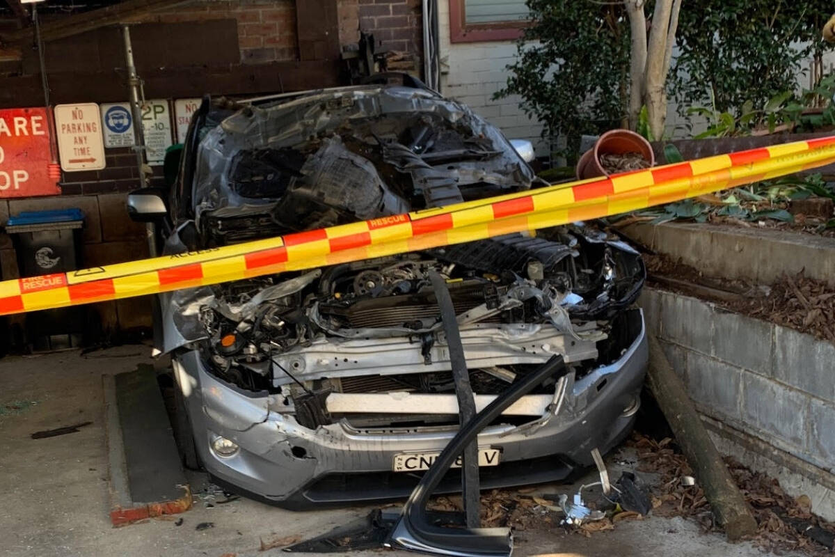 Article image for Elderly driver miraculously unscathed in shocking car crash