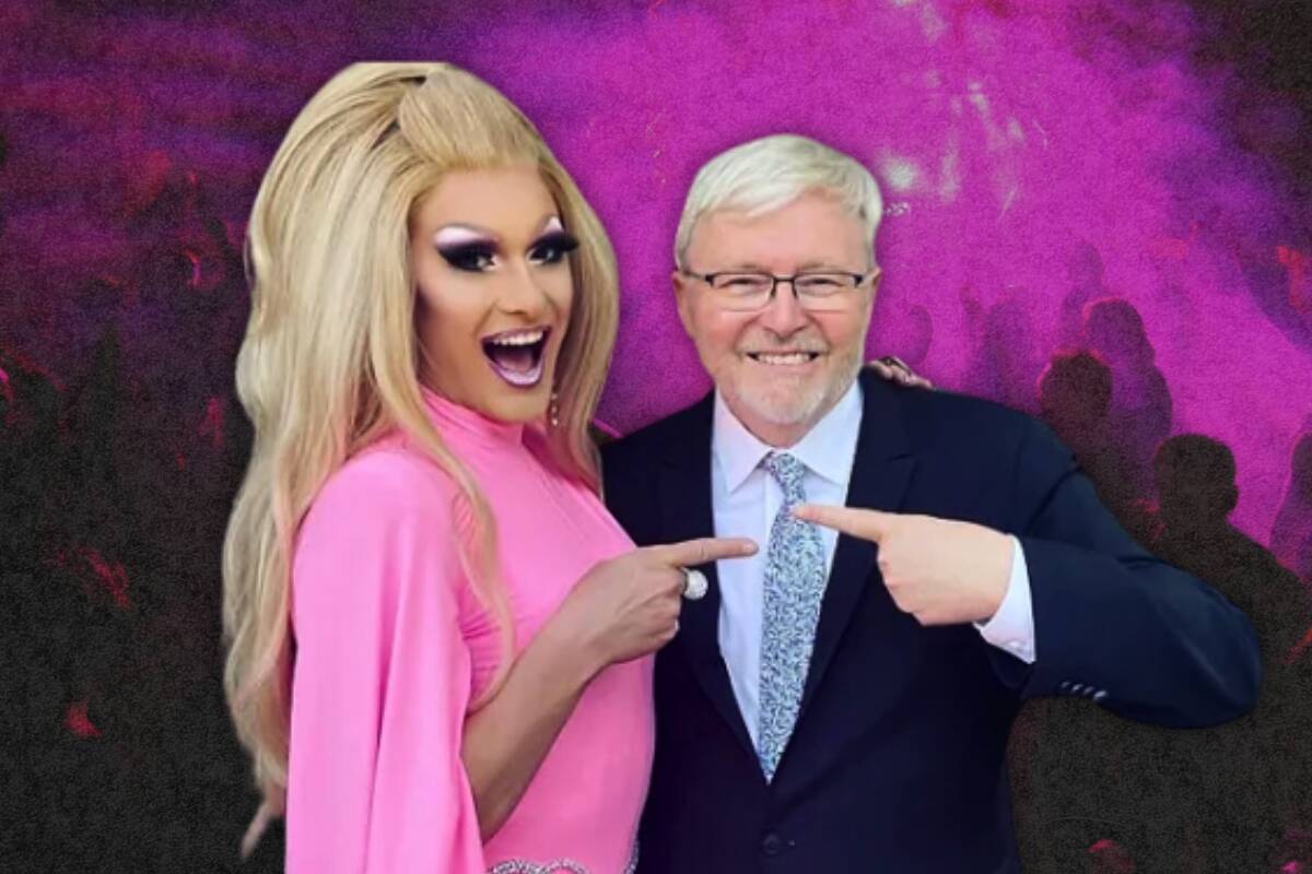 Article image for ‘Party boy K-Rudd’ – Drag Queens booked for $20,000 bash