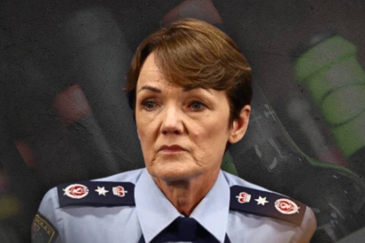 Article image for ‘Protected species’ – Top cop Karen Webb busted in booze scandal