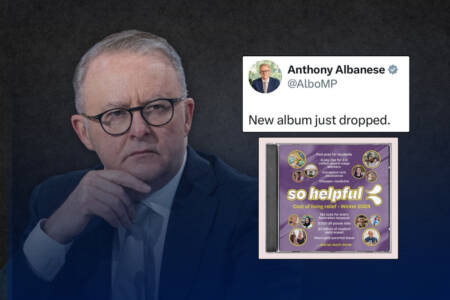 ‘Albo fact-checked’ – PM accused of fibs in cringeworthy post