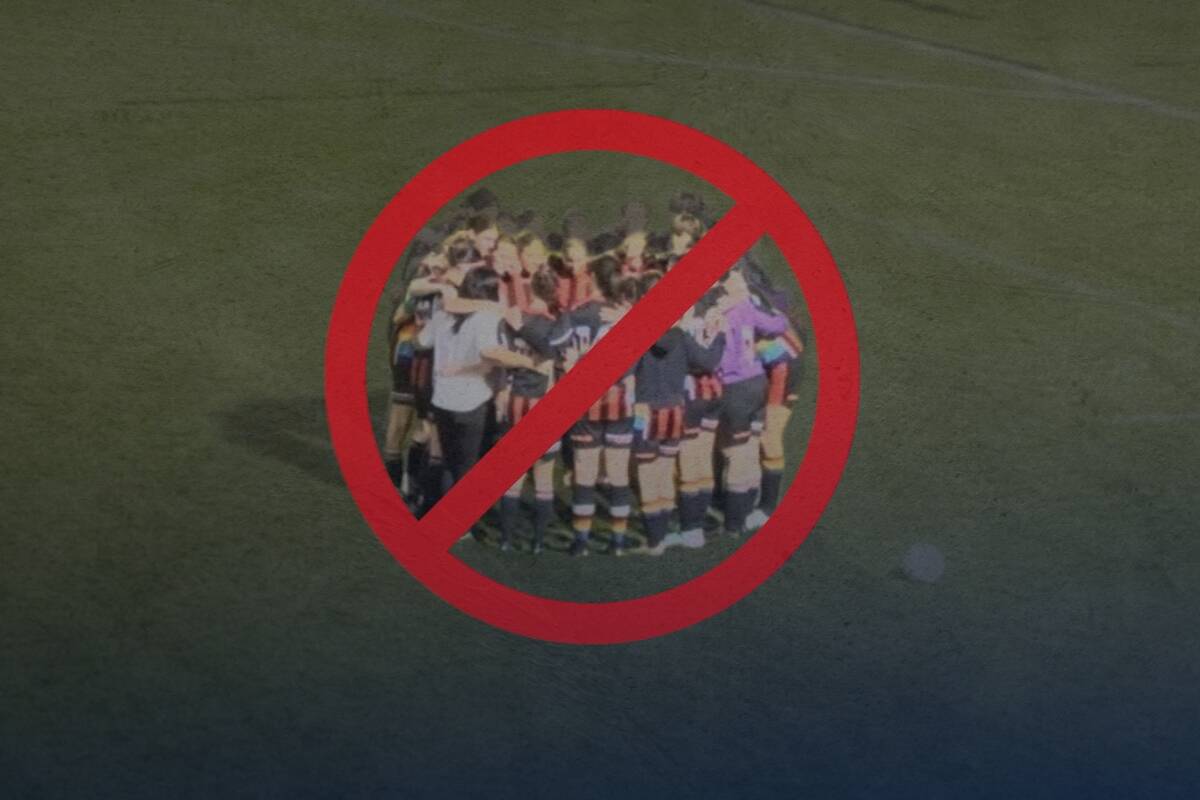 Article image for ‘Camera ban’ – Filming blocked as trans soccer side wins grand final