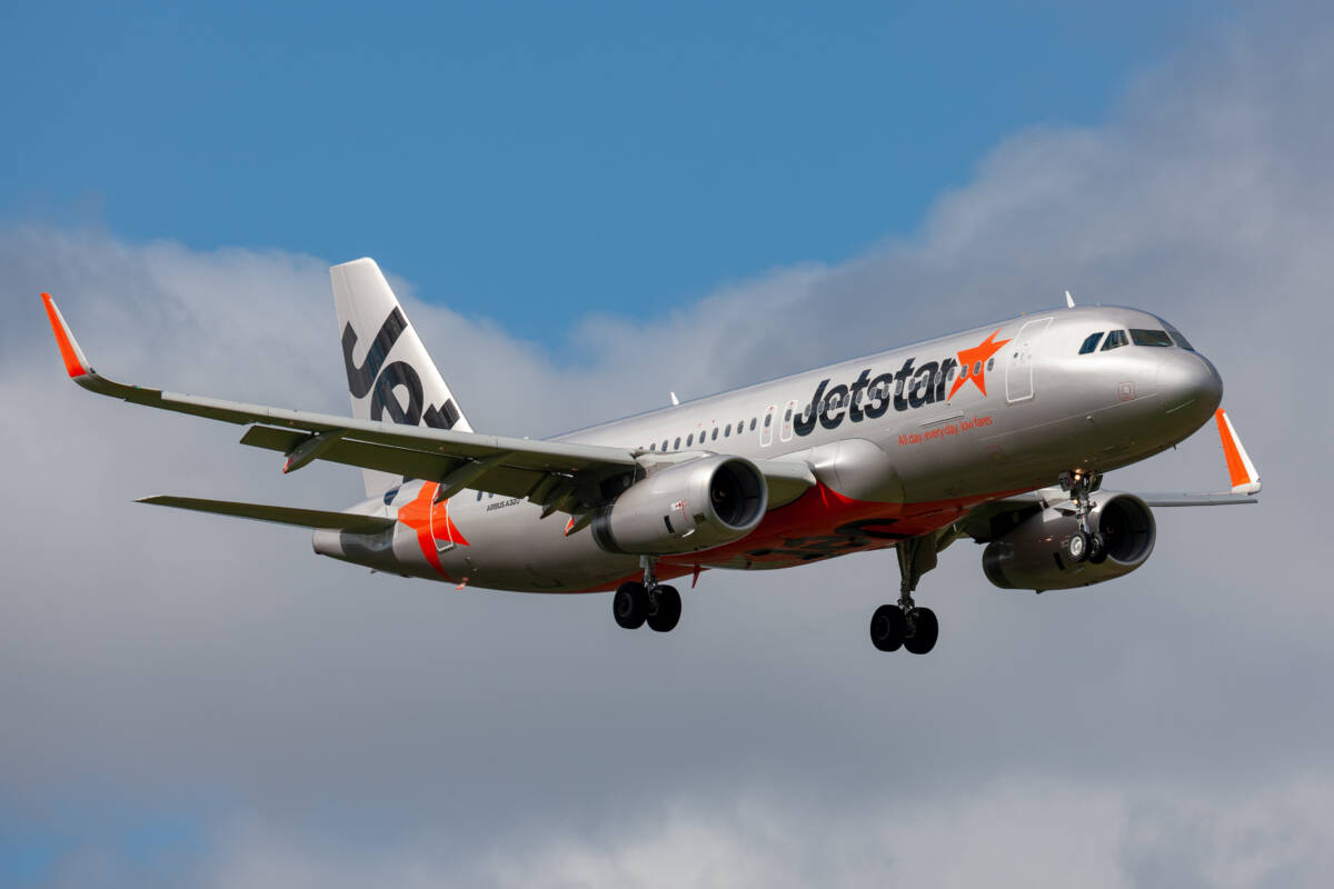 Article image for Scary situation on Jetstar flight as passenger opens emergency door