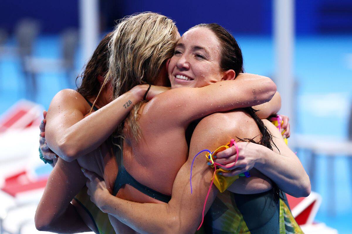 Article image for Swimming great addresses the ‘great news’ ahead of the 800 metre women’s freestyle event