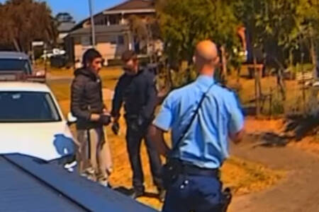 ‘I’ll f*cking get ya’ – The moment a hero tradie made a citizen’s arrest