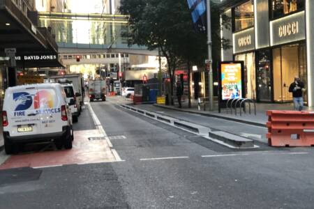 Small business owners in the CBD query figures used to justify cycleways