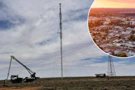 ‘Slow progress’- 4 emergency transmission towers erected in Far West NSW