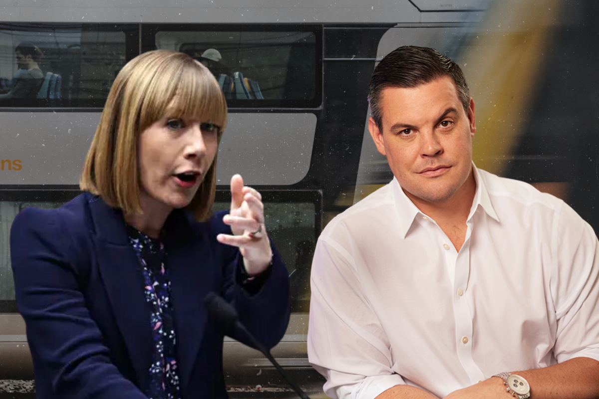 Article image for ‘Negotiating tactic’: Fiery clash on-air between Chris and Transport Minister over train closures