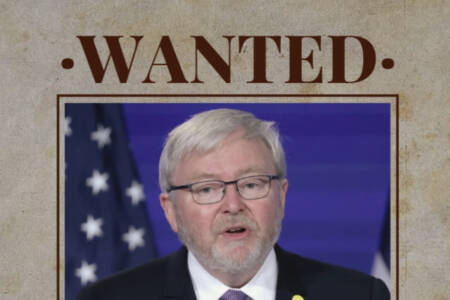 ‘Missing in action’ – Kevin Rudd vanishes days before US election