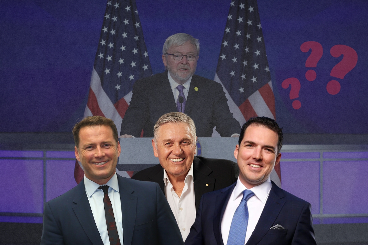 Article image for ‘Where’s K-Rudd?’: Ray & the Stefanovic bros’ hilarious on-air debate