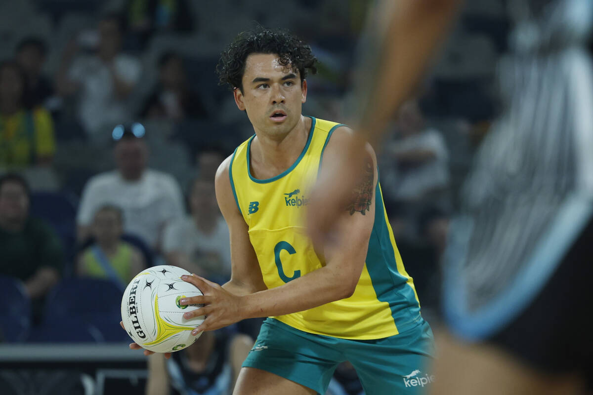 Article image for Australian Kelpies captain Liam Forcadilla on viral dance and win at the Fast5 Netball World Series