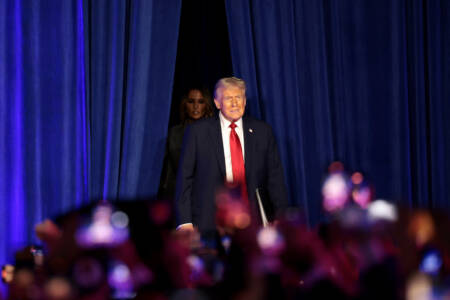 ‘I’ll be fighting for you’ – Trump claims victory in speech to supporters