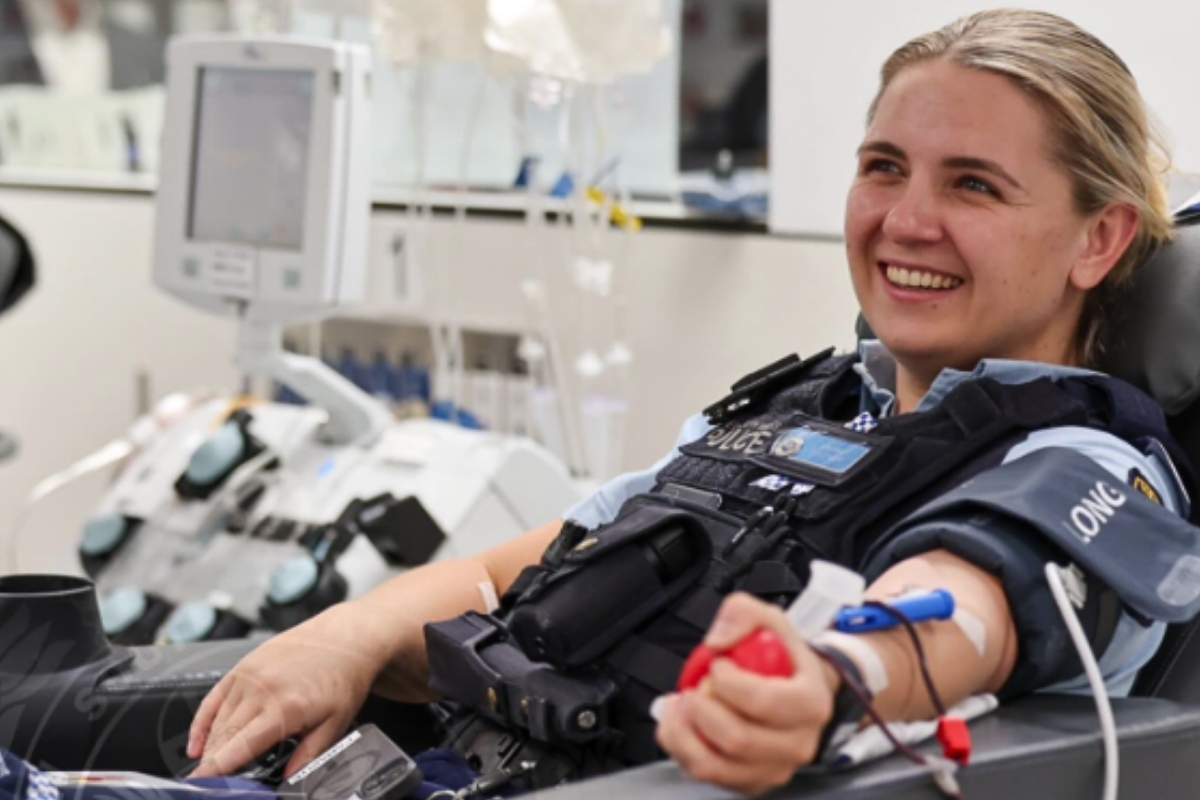 Article image for ‘Saved My Life’ – Ex-cop’s emotional call to donate blood for ‘Bleed 4 Blue’