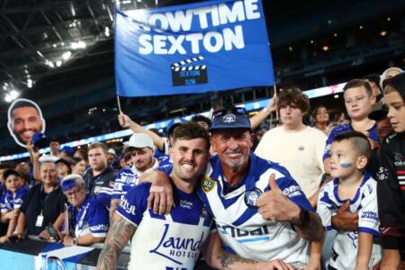 Toby Sexton reflects on ‘crazy’ day after special Bulldogs win