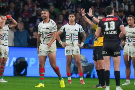 ‘We’re just not seeing it enough’ – Former NRL star calls for Latrell switch to boost Bunnies